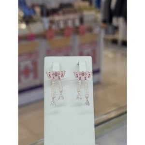 미라클  세이브존03 리본 귀걸이 AGGGSS3334AG