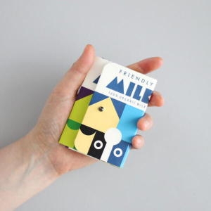 밀키프로젝트  밀키파우치 미니월렛 키트