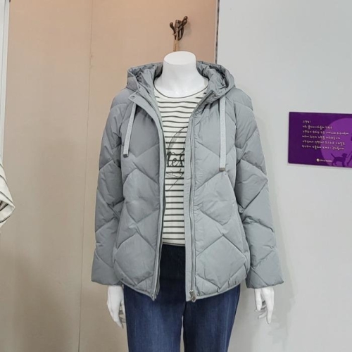 올리비아하슬러 DP01 오리털 퀼팅 후드점퍼 OHCWDW101