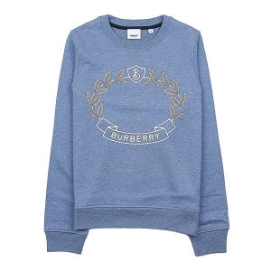 버버리 오크 리프 크레스트 코튼 맨투맨 8072330 C KG5 RCN3 EXPL CREST B6339 12-14