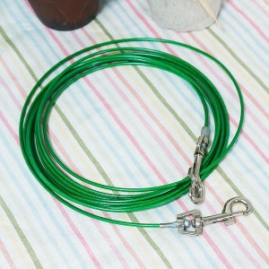 보냄 애견 와이어 리드줄 3mm 3M