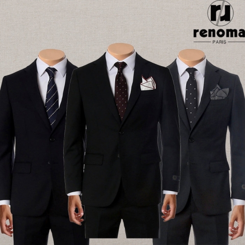 레노마 얼리버드프로모션 FW 24년 가을신상 최고급 무광 스판 정장 RQCISJ400AJD