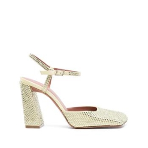 아미 나 무아디 샬롯 크리스털 장식 펌프스 95mm 10S344426CHA T