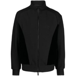 조르지오아르마니 로고 자수 집업 재킷 3WGOB0AGJ004I T