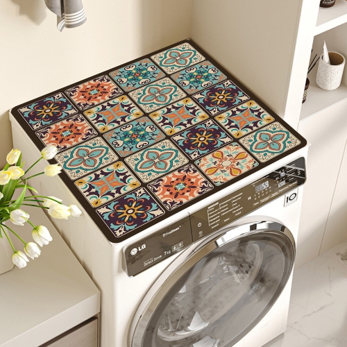 모나코올리브  세탁기 건조기 오리엔탈 덮개 논슬립 커버 60cm