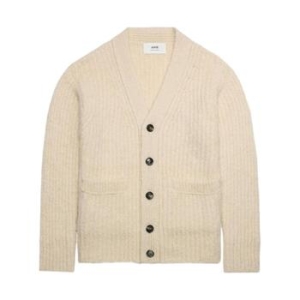 아미 파리스 V넥 골지 니트 가디건 H23UKC113KN0029 T