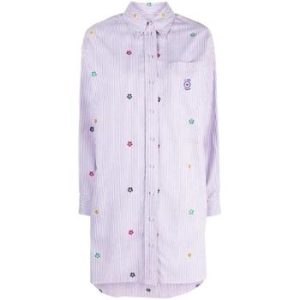 겐조 design embroidered poplin shirtdress FD62RO0929LJ T
