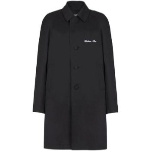 발망 로고 자수 싱글 브레스티드 코트 CH1UE165XG88 T