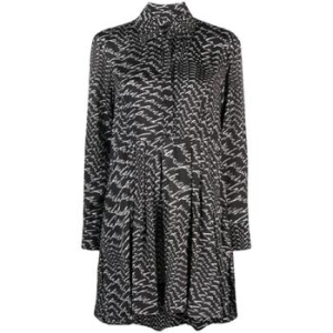 핀코 로고 프린트 미니 셔츠 드레스 102260A19SZZ2 T