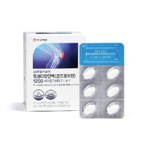 안국약품 뼈관절연골엔 뮤코다당단백 콘드로이친 1200 60정