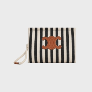 셀린느 트리옹프 스트라이프 스트랩 클러치백_10M552GDP 38AW