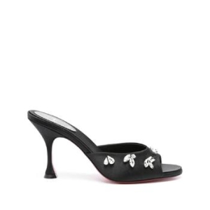 크리스찬루부탱 데그라퀸 새틴 뮬 85mm 3231154