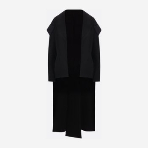 요지야마모토 코트 FOJ04150 BLACK