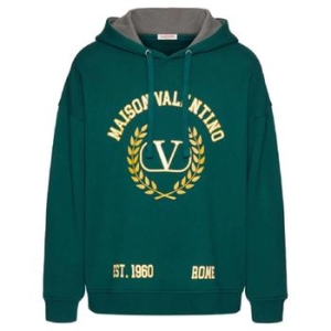 발렌티노 로고 프린트 후드티셔츠 VMF22W93K