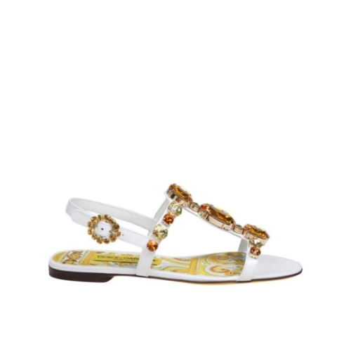 돌체앤가바나 힐 펌프스 CQ0601 AT848 8V135 WHITE MULTICOLOR