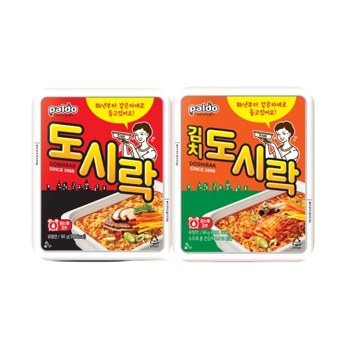 팔도  김치도시락12개 + 도시락12개