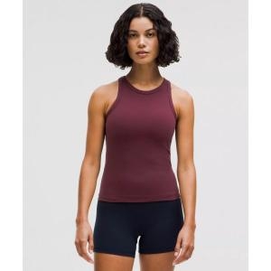 룰루레몬 여성 상의 얼라인 웨이스트-렝스 레이서백 탱크 가넷 736623
