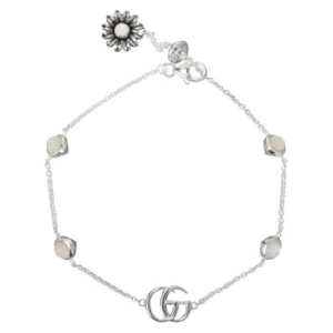 구찌  GG 마몽 자개 실버 팔찌 773229 JAAFQ 8135