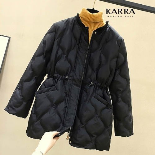 KARRA 웨이스트페미닌퀼팅패딩_A4W0042