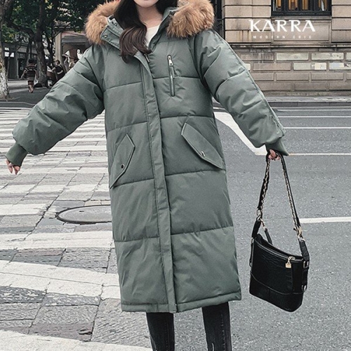 KARRA 알파에코퍼후드롱패딩_A4W0051