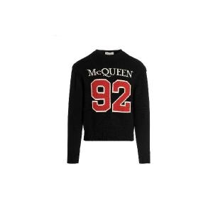 알렉산더맥퀸 Logo sweater Black 729259Q1RTH1064