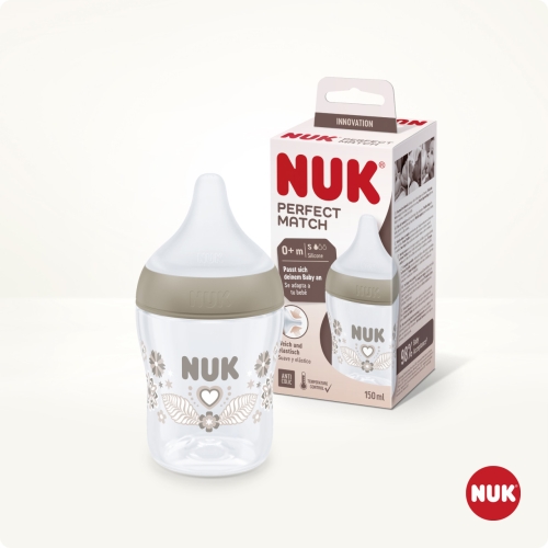 누크 퍼펙트매치 하트 젖병 150ml