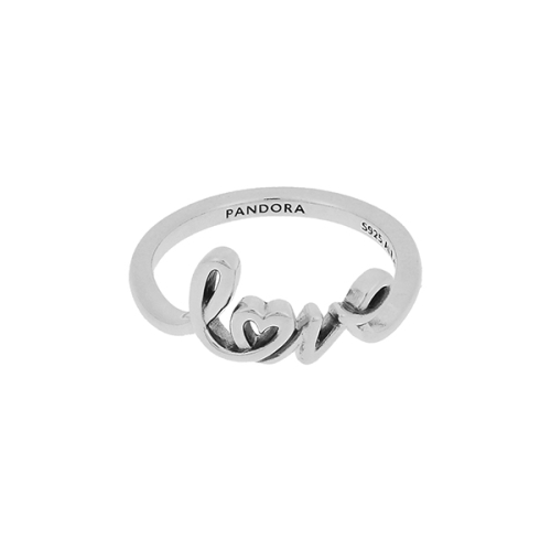 판도라 193058C00 모먼트 핸드리튼 러브 실버 반지