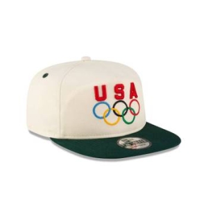 뉴에라 팀 USA Chrome 그린 Golfer Hat 9595756