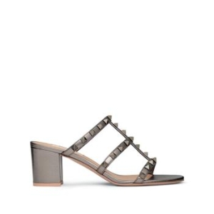 발렌티노 ROCKSTD 라미네이트 레더 샌들 B0711423212 5W0S0C47JXH113