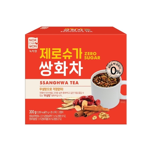 녹차원  제로슈가 쌍화차 20개입