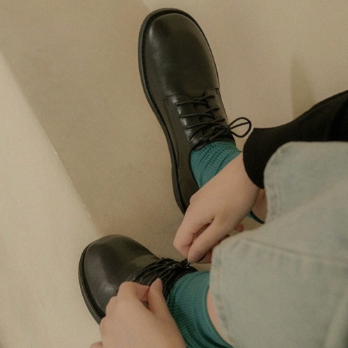 플로리다스튜디오 여성 데이릴리 소가죽 더비 슈즈_FL4124