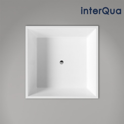 인터쿠아  그로세토 정사각형 아크릴 매립 욕조 1400
