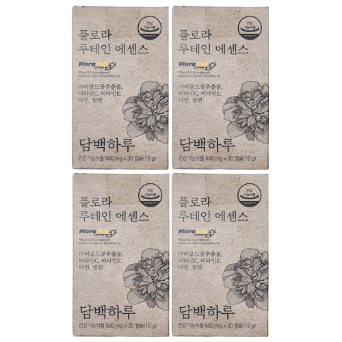 담백하루 플로라 루테인 에센스 500mg 30캡슐