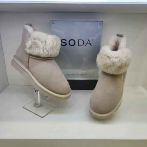 소다 여성 지퍼 털부츠FIB301KS68