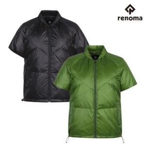 레노마골프  여성 경량 스윙 반팔 패딩 점퍼 JM_8301