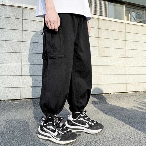 데일리룩 BZH04L4N_49 남자 캐주얼 통바지 패션 작업