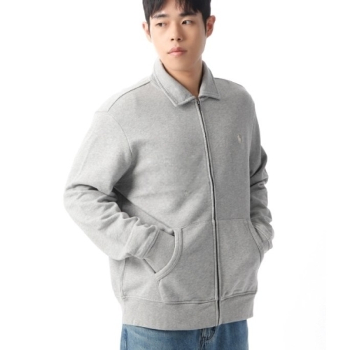 폴로랄프로렌 자켓 남성 포니 로고 자수 점퍼 그레이_710941532003