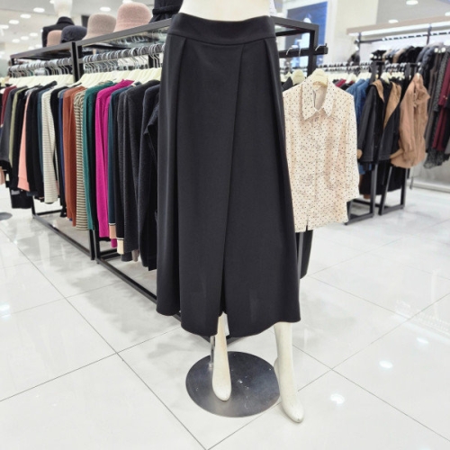 조이너스 여성 캐주얼 밴딩 와이드핏 넓은 통 바지 팬츠JEF8WPL0100