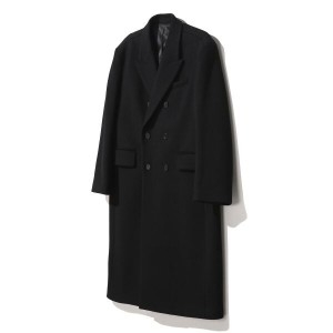 일꼬르소 남성 대디 피크드 더블 코트_IECO4F002BK