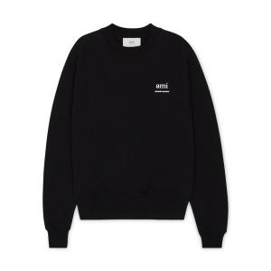 아미 남성 로고 프린트 공용 맨투맨_USW024 747 001