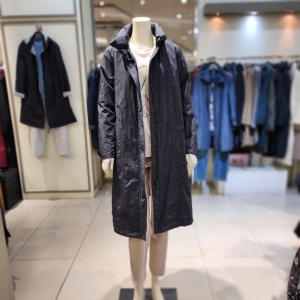 조순희 고급스러운 안감 거위털패딩 탈부착 트렌치코트 FMWL402 DY