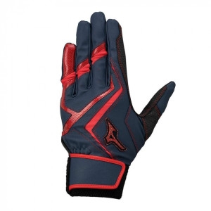 미즈노  주니어 배팅용 장갑 주니어 야구 양손용 윌드라이브 레드 Jr 24AW 1EJEY54514