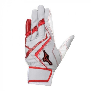 미즈노  주니어 배팅용 장갑 주니어 야구 양손용 윌드라이브 레드 Jr 24AW 1EJEY54505