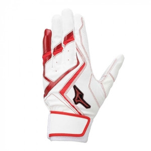 미즈노  주니어 배팅용 장갑 주니어 야구 양손용 윌드라이브 레드 Jr 24AW 1EJEY54501