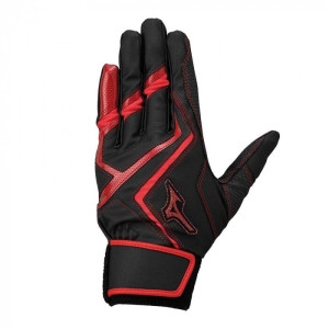 미즈노  공용 배팅용 장갑 야구 양손용 윌드라이브 레드 24AW 1EJEA54509