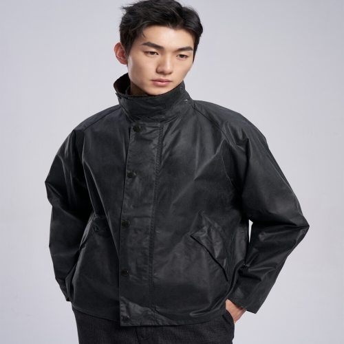 바버 남성 오버사이즈 트랜스포트 세이지 왁스자켓 OS TRANSPORT WAX JACKET URJU4F012 E2