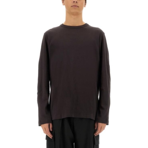 헬무트랑 반팔 티셔츠 O06HM504 D1P BROWN