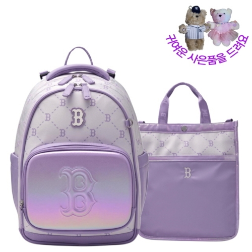 MLB키즈 뉴럭스 모노그램 책가방 세트 (7ABKMD25N-43LDL)
