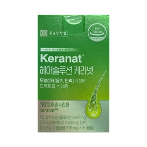 종근당건강 헤어솔루션 케라넷 310mg 30캡슐