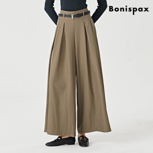 보니스팍스 와이드 슬랙스 팬츠 XO3TA006L0